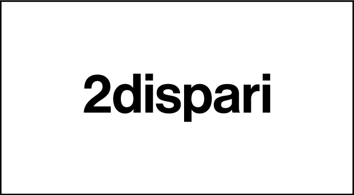 identità 2dispari - logo chiaro